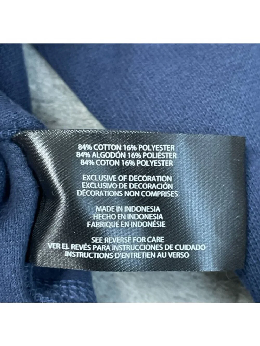 Banana Republic Men's XL Navy Half-Zip Pullover Sweatshirt d1639